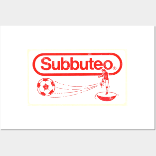 Retro subbuteo Posters and Art